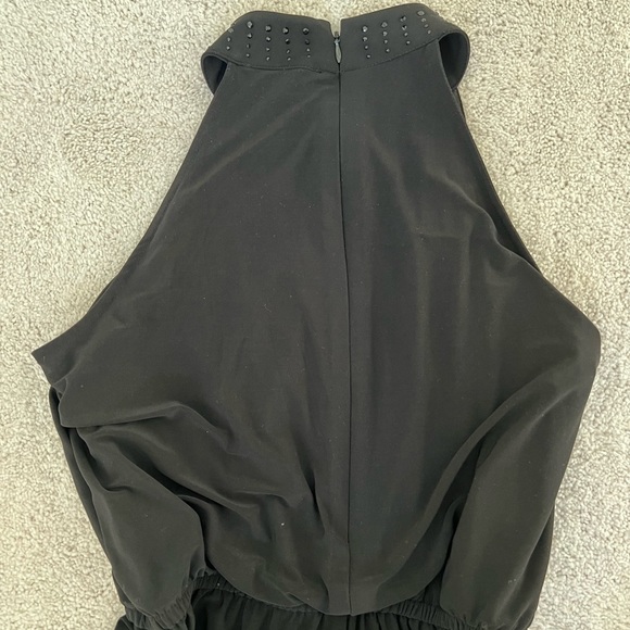 Nine West Belted Jersey Jumpsuit - size 4 - Picture 6 of 7